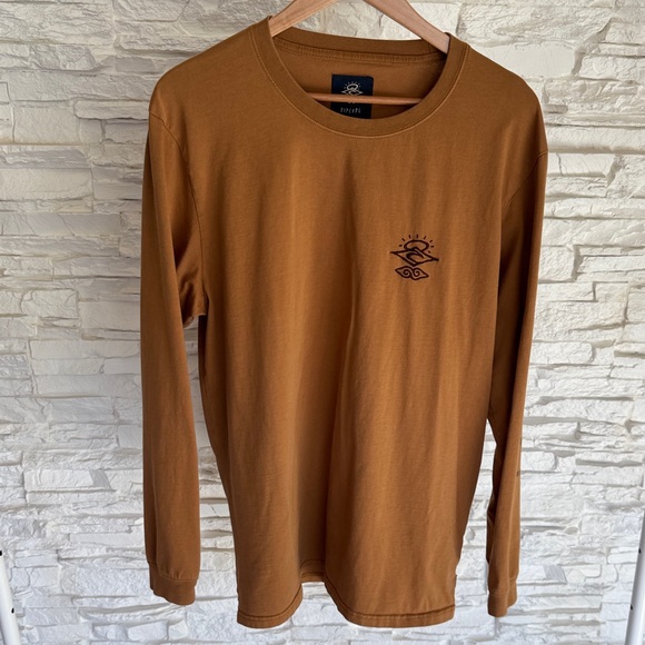 Rip Curl Brown Long Sleeve Tee - Picture 1 of 6